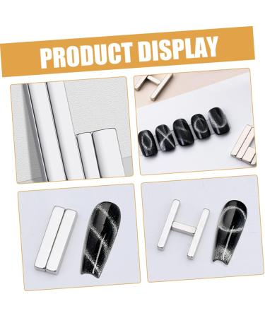 Healeved 4 Sets Nail Magnet Nail Art Tools Nail Polish Magnets Nail Tools Magnet for Nails Polish Cat Eye Nail Tool Magnet for Nails Art 4 Piece Set Magnetic - Buy Online on SooperMarket.com
