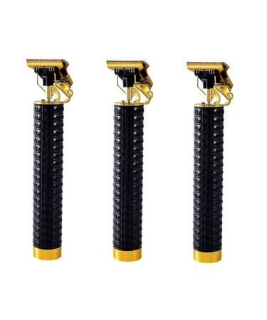 balacoo 3 Sets Hair Clipper Electric Shaver for Men Bald Head Hair Electric Shavers for Men Mens Hair Trimmer Body Shavers for Men Electric Barber Clippers Aluminum Alloy Charge Razor T8