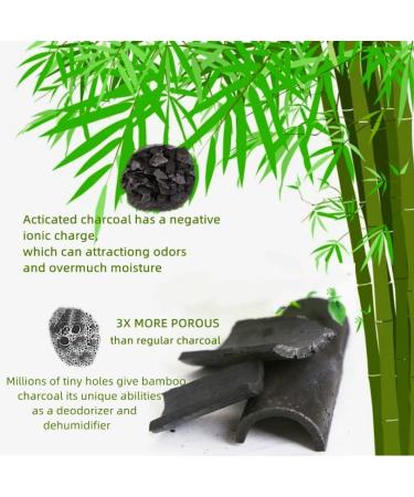 ANTEROOF Bamboo Charcoal Air Purifying Bags - Odor Eliminator for Home, Pets, Vehicle, Wardrobe & Bathroom - Buy Online on SooperMarket.com