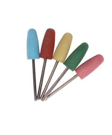 Dajidafu 5pieces Odorless Manicure Pedicure Bits High Compatibility And Non-toxic Nail Drill Accessories Safe Ingredients