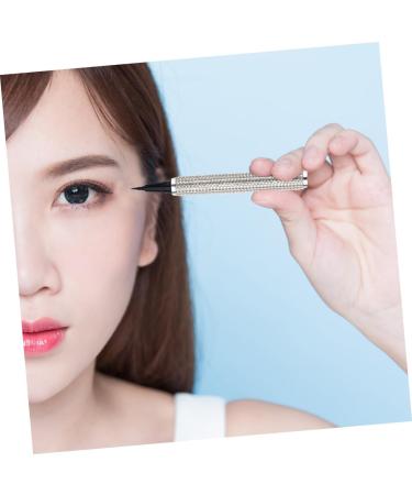 MUSISALY Liquid Eyeliner Eye Shadow Pencil Makeup Eyeliner Cosmetic Eyeliner Pen Gel Silver Pu Sticker Drill - Buy Online on SooperMarket.com