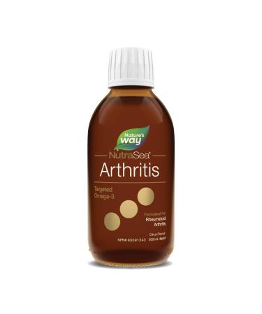 Nature's Way NutraSea Omega-3 - Arthritis - Rheumatoid Arthritis Support 2800mg (1800 mg EPA 1000 mg DHA) Citrus Flavour 200ml Liquid