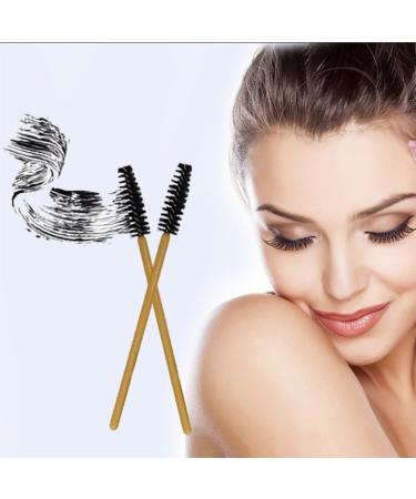 Makeup Brushes gLoaSublim 50Pcs Disposable Mascara Wands Eyelash Brushes Applicator Beauty Tool Portable - Rose Red - Buy Online on SooperMarket.com