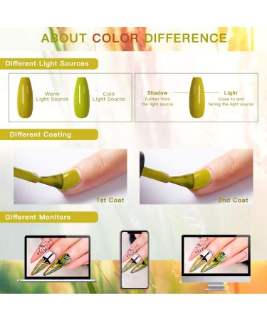 MEET ACROSS Gel Nail Polish Kit - 25 Pcs Popular Colors Set with Base, Top Coat & Nail Lamp - Salon Quality Manicure Set 25+3-P001 - Buy Online on SooperMarket.com