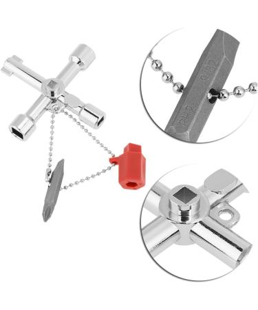 10-Piece Triangular Tool Key Set for Utensil & Key Cabinets - Craft & Cross Keys - Buy Online on SooperMarket.com