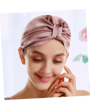 FRCOLOR Hair-Drying Hat Sleeping Bonnet Cap Bouffant Scrub Hats Satin Womens Hats Silk Night Cap Quick Hijab Hair Bonnet for Sleeping Silk Hair Bonnet Caps Fast Drying for Hair Printing - Buy Online on SooperMarket.com