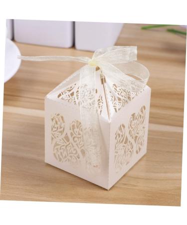 HOMSFOU 50pcs Boxes Birthday Candy Basket Gift Boxs Wedding Bonbonniere Present Boxes for Gifts Coat Boxes for Gifts Candys Gift Bixes Gift Boxes Favor Boxes Baby Shower Box Fold - Buy Online on SooperMarket.com