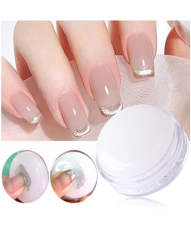 Dornail Clear Silicone French Nail Stamper Kit - Manicure Nail Art Tools - Buy Online on SooperMarket.com