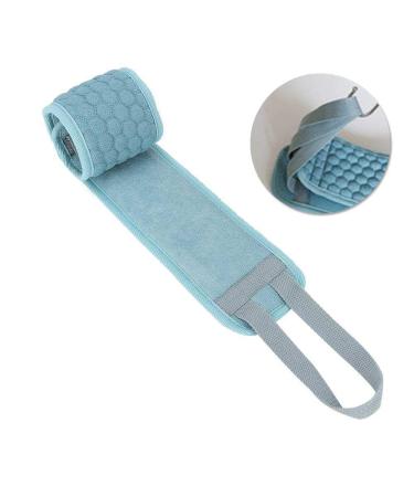Peeling Luffa Back Washer - Double-Sided Exfoliating Belt for Anti-Aging | Unisex Back Scrub Cushion - Buy Online on SooperMarket.com