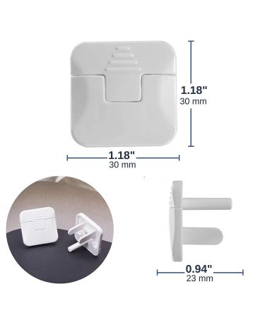Bates- Outlet Covers Child Proof  10 Pack  3 Prong Outlet Covers  Baby Proof Outlet Covers  Baby Outlet Covers  Child Proof Outlet Cover  Child Safety Outlet Covers  Electrical Safety Baby Products - Buy Online on SooperMarket.com