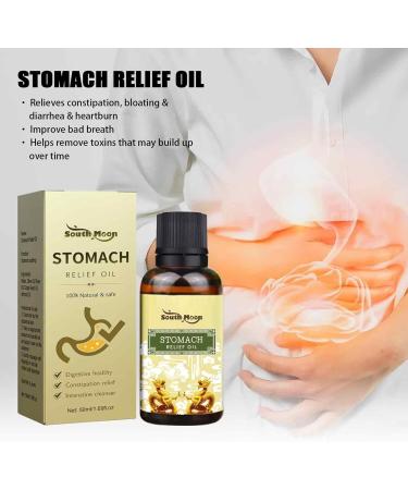 Shicangda Abdominal Massage Oil 50ml | Calming Olive Rose & Grape Seed Oils | Boost Appetite & Digestive Health for Teens & Overweight Adults - Buy Online on SooperMarket.com