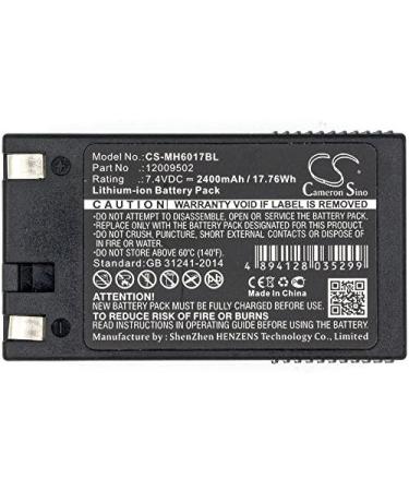 Estry 7.4V Battery Replacement for Paxar 9460 & Handiprinter MN11L2-G | 2400mAh High Capacity - Buy Online on SooperMarket.com