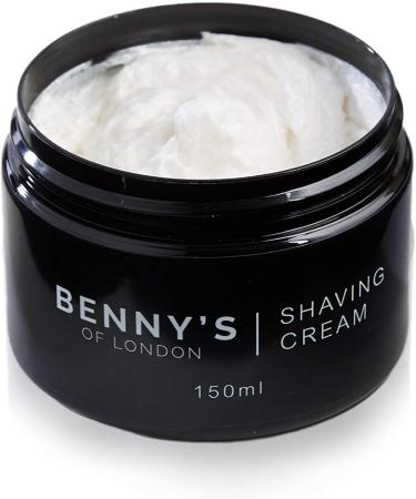 BENNY'S Shaving Cream | Light Refreshing Scent | Hydrates & Rejuvenates | Vegan | Made in The UK - Buy Online on SooperMarket.com