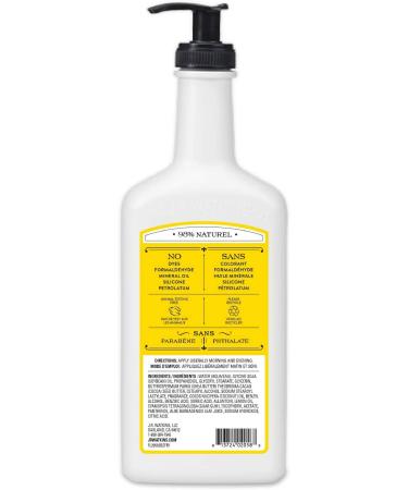 J.R. Watkins Daily Moisturizing Lotion - Lemon Cream 18 oz | Hydrating & Nourishing Skin Care - Buy Online on SooperMarket.com