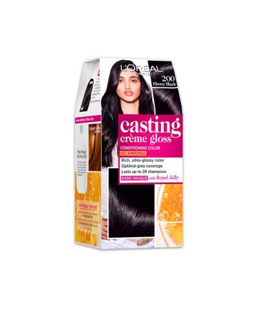 L 'Oreal Paris Casting Creme Gloss Ebony Black 200 87.5 G + 72ML by L 'Oreal Paris
