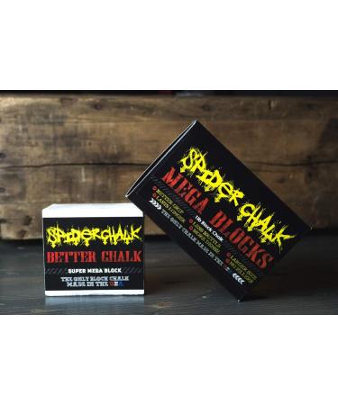 Spider Chalk Weightlifting Block Chalk - Best Gym Workout Chalk for Weights, Gymnastics, Rock Climbing - 99% Pure Block Athletic Chalk - USA Made - Buy Online on SooperMarket.com