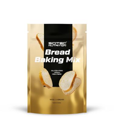 Scitec Nutrition Bread Baking Mix Vegan & Gluten-Free Food Fiber Source Quick & Easy 800 g