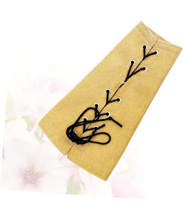 DOITOOL Outdoor Stuff 3 pcs Yellow Shawl Stuff Pet Outdoor Protective Bird Anti-Grab Style Pad for Shoulder Multi-Purpose 23.5*12cmx3pcs Khakix3pcs - Buy Online on SooperMarket.com