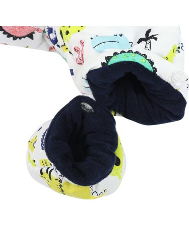 Baby Boys Winter Hooded Romper Snowsuit - H 6-9 Months | Cotton Jumpsuit Outfits - Buy Online on SooperMarket.com