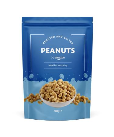 By Amazon Roasted and Salted Peanuts 500g