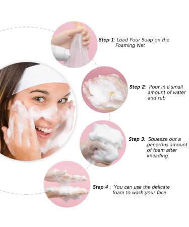 2 Pack Exfoliating Mesh Soap Saver Pouch for Body Cleansing - Buy Online on SooperMarket.com