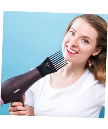 Didiseaon 25 Pcs Hair Dryer Comb Blow Dryer Comb Bachelorette Party Hairdressing Tool Hair Dryer Nozzle Adapter Wide-tooth Comb Attachment Hair Dryer Diffuser Collector Plastic Modeling 13x6cmx5pcs Blackx5pcs - Buy Online on SooperMarket.com