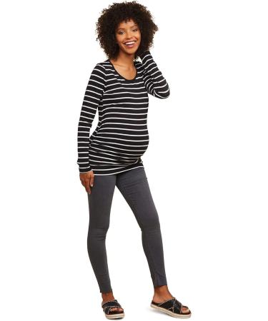 Motherhood Maternity Women's Indigo Blue Stretch Secret Fit Belly Ankle Denim Jegging Jeans - Grey Wash - Buy Online on SooperMarket.com