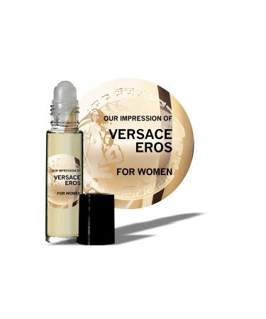 MoBetter Fragrance Oils' Impression of Eros for Women (10ml Roll On) 0.33 Fl Oz (Pack of 1) citrus white floral woody musky floral fresh fresh spicy