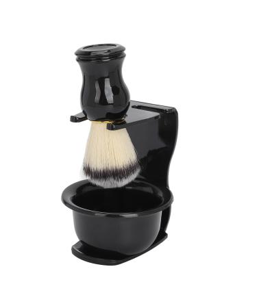 Beard Shaping Tool Set Beard Grooming Combo Beard Detangling Brush With Holder Beard Soap Dish For Facial Hair Cleaning