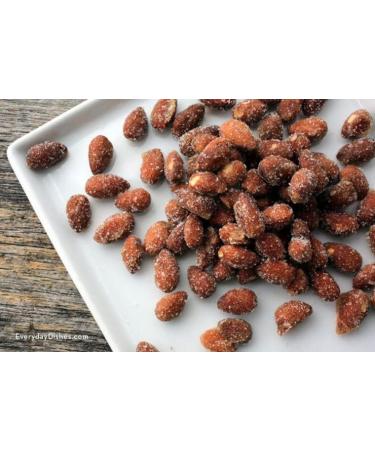 Jaiccha Ghasitaram Rakhi Gifts for Brothers Rakhi Dryfruits - Honey Coated Roasted Almonds 200 GMS in Brown Paper Pouch with Rudraksh Rakhi - Buy Online on SooperMarket.com