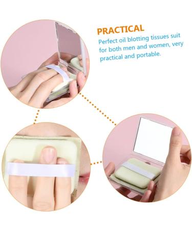 minkissy 5 Sets Oil Blotting Paper Makeup Oil-Absorbing Paper Face Blotting Paper Blotting Paper for Oily Skin Saline Solution for Piercings Paper Cleansing Paper Men and Women - Buy Online on SooperMarket.com
