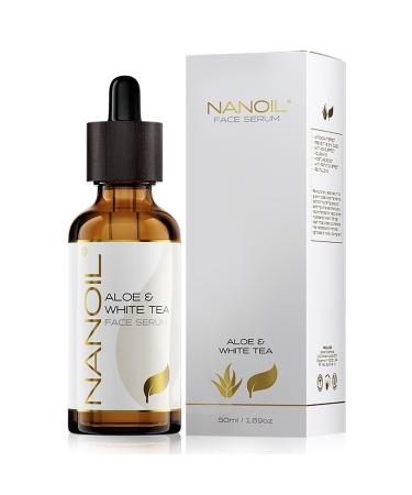 Aloe & White Tea Face Serum 50ml - Nourishing Revitalizing Age-Defying Face Serum with Aloe & White Tea