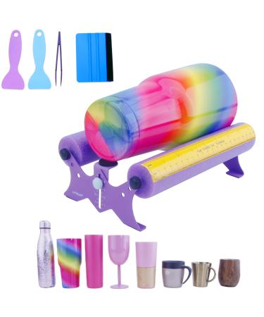 Cup Cradle for Tumbler  Foam Cup Holder with Measurements  Hand Free Cup Caddy Cuptisserie Storage Accessory Base Applying Ornament Vinyl Decal to Tumblers  Glass  Cups  Bottles Purple