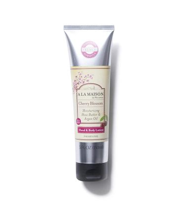 A La Maison De Provence Cherry Blossom Hand and Body Lotion 5 Oz (2 Pack) - Natural Moisturizing with Argan Oil and Shea Butter - Paraben and Phthalates Free - Buy Online on SooperMarket.com