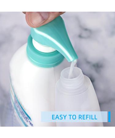 TSA Approved Travel Bottles Set 4 Pack - Leak Proof, Refillable, Portable Containers for Toiletries - Ideal for Airplane, Shampoo, Conditioner, Lotion - 60ml - Buy Online on SooperMarket.com