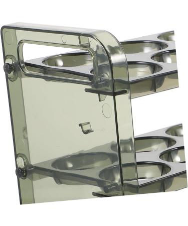 COOLHIYA Egg Cartons Egg Carton Eggs Fridge Door Egg Holder Egg Holder for Fridge Door Egg Stand Storage Box Side Door Green 31.00X17.50X10.50CM - Buy Online on SooperMarket.com