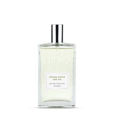 Cremo Spring Water Fir Cologne Spray A Refreshing Clean Scent with Notes of Spring Water Cool Moss and Balsam Fir 3.4 Fl Oz Spring Water Fir 3.4 Fl Oz (Pack of 1)