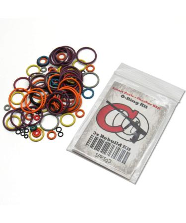 Captain O-Ring 3X Color Coded Oring Rebuild Kit for Smart Parts Shocker RSX