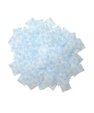 Silica Gel Packs 100 Packets 2 Gram Desiccant Moisture Absorber Oil Resistant for Food Storage Safes