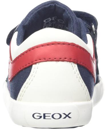 Geox Boy's B Gisli B Sneakers - Navy Dk Red - Size 6 UK Child - Buy Online on SooperMarket.com