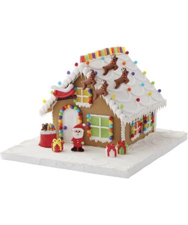 Wilton Gingerbread Scene Icing Decorations - Festive Multicolor Holiday Decor - Buy Online on SooperMarket.com