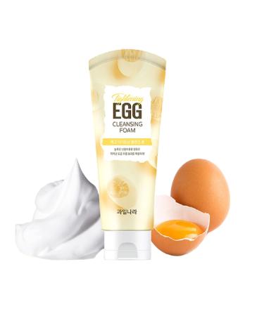 Egg Tightening Cleansing Foam (Renewal) Pore Tightener and Minimizer 130g/4.58oz Kwailnara