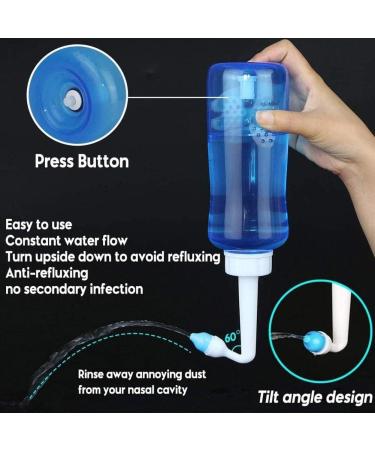 Nose Cleaner Nasal Neti Pot Avoid Allergic Irrigator Nasal Wash Rhinitis Sinusitis Child Neti Therapy 30 for Adult Pot X6n0 Cure - Buy Online on SooperMarket.com