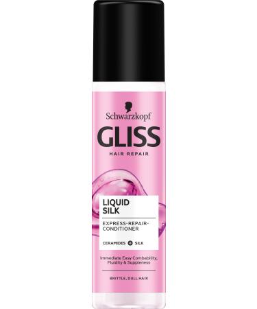 Gliss Kur Liquid Silk Express Repair Conditioner Spray 200ml / 6.7 Fl. Oz.