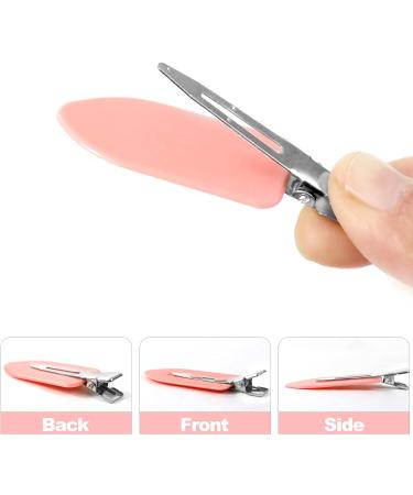 Sularpek 10 Pcs No Bend Hair Clips Makeup Hair Clip No Crease Hair Pin Clips Styling Curl Clips Accessories for Hair Styling Face Washing Makeup Application(Pink White Black) 1 count (Pack of 10) - Buy Online on SooperMarket.com
