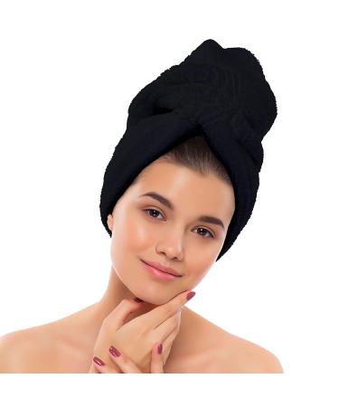 Eurow Microfiber Salon Towel  16 by 29 Inches  Black  Pack of 10 - Buy Online on SooperMarket.com