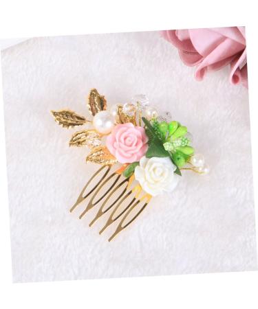 Didiseaon Wedding Hair Comb Bride Wedding Dress Hair Accessories Flower Hair Comb - Buy Online on SooperMarket.com