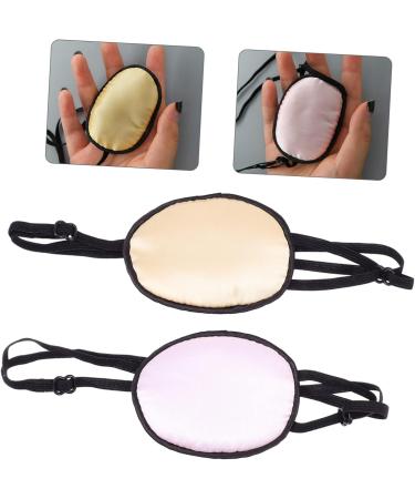 Silk Single Eye Mask Blindfolds for Adults - Pack of 6 | Eye Patch for Lazy Eye | Spectacle Cover | Night Blindfold - Buy Online on SooperMarket.com