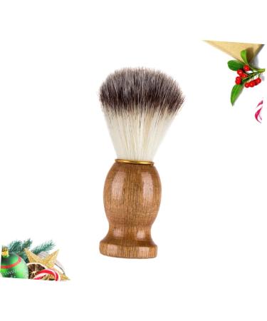 NOLITOY Beard Brush for Men - Premium Barber Duster Brush for Neck Shave & Household Use | Wooden Bristles for Ultimate Grooming - Buy Online on SooperMarket.com