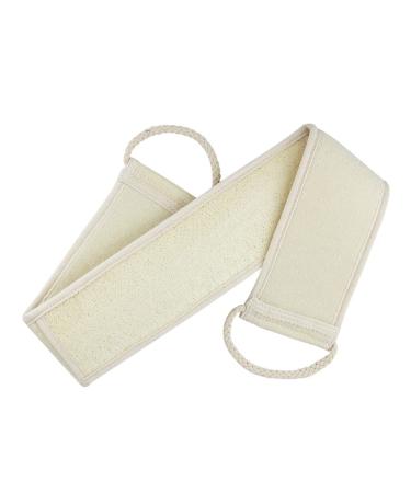 1PC Strap Back Scrubber Loofah Exfoliating Back Scrubber Exfoliating Cleaning Strap Body Skin Scrubbing Towel